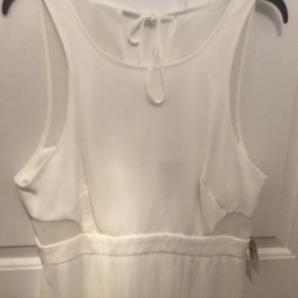 Bisou Bisou white long dress size 14 NWT - Picture 2 of 11